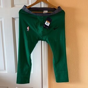 Nike Kids Green Basketball Pants